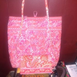 Vera Bradley Purse with Wearable Wallet